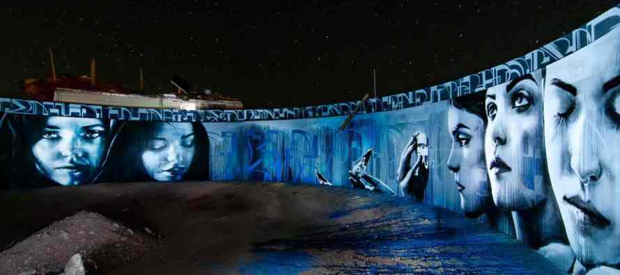 Coachella Valley Daytrippin – Slab City is home to Christina Angelina Art Mural