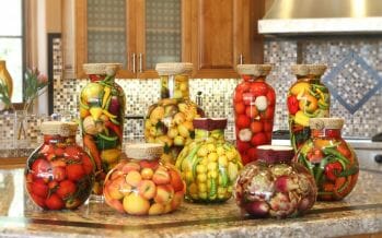 Sarabella Tuscan Jars – Enticing Fruit of the Season