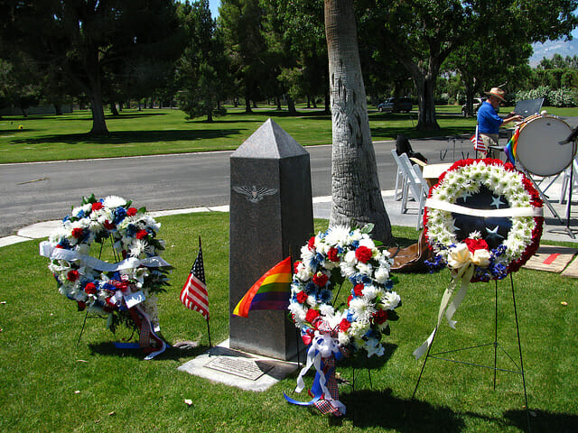 LGBT Veterans Memorial, Cathedral City