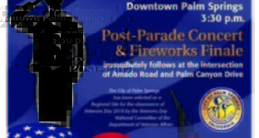 22nd Annual Palm Springs Veterans Day Parade