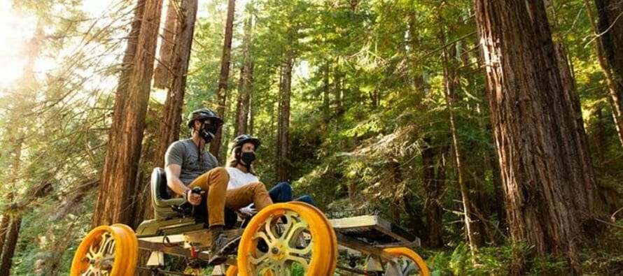 You Can Now Pedal Through California’s Scenic Redwood Forest on a Railbike