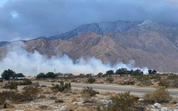 Evacuation Orders Issued In North Palm Springs Due To Mulch Fire, 40-60MPH Winds ( Video), 125 Firefighters On Hand