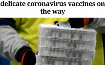 The First Shipments Of Coronavirus Vaccines To arrive in California Monday