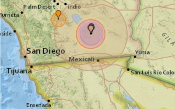 5.3 Magnitude Earthquake near Brawley, California!