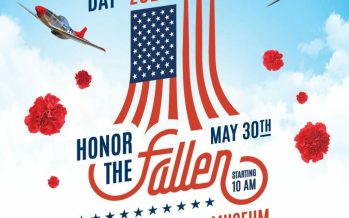 Mon – May 30th, Annual Memorial Day Air Fair and Flower Drop