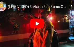 3-Alarm Fire Burns On El Paseo Drive